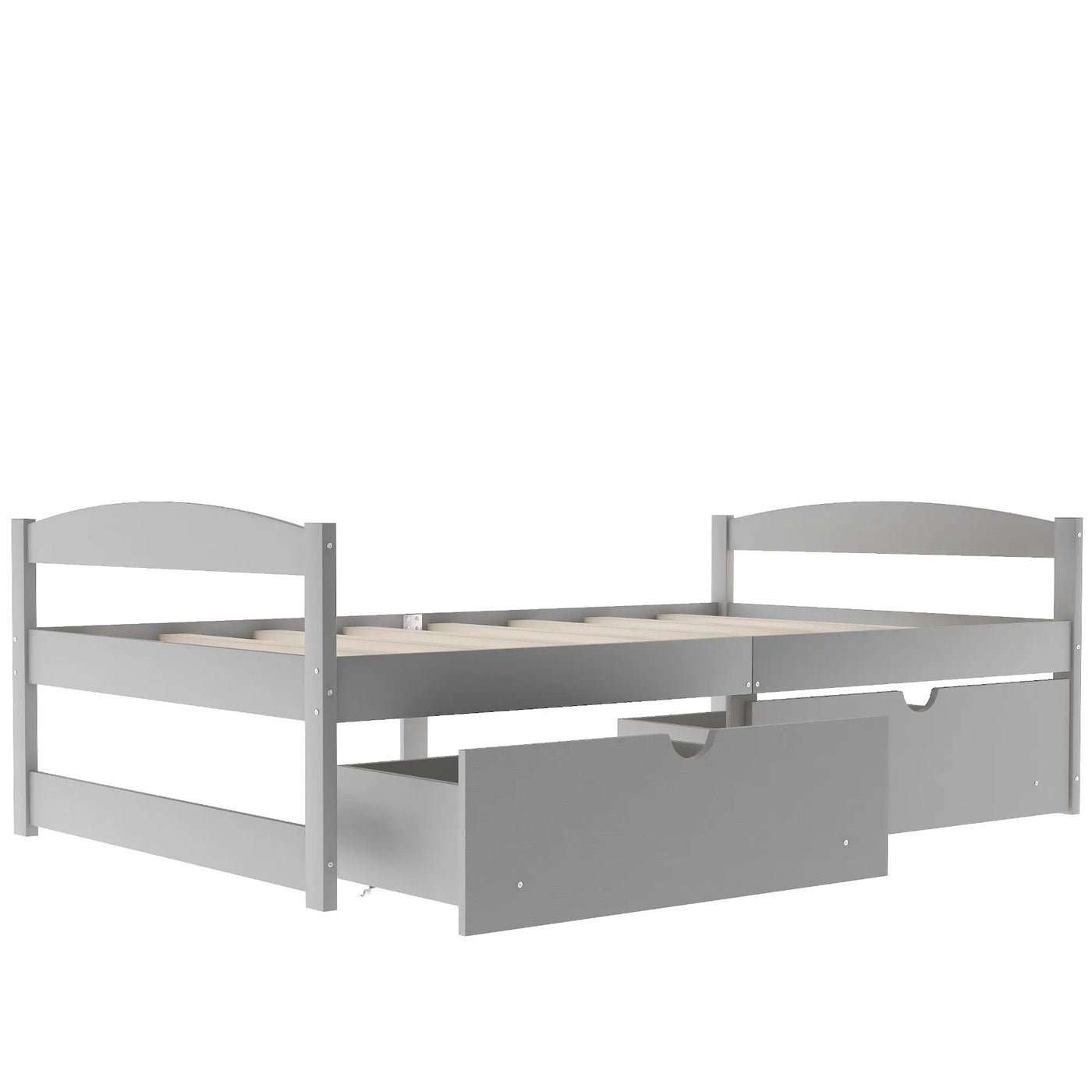 Platform Bed With 2 Drawers by Unique Piece Furniture