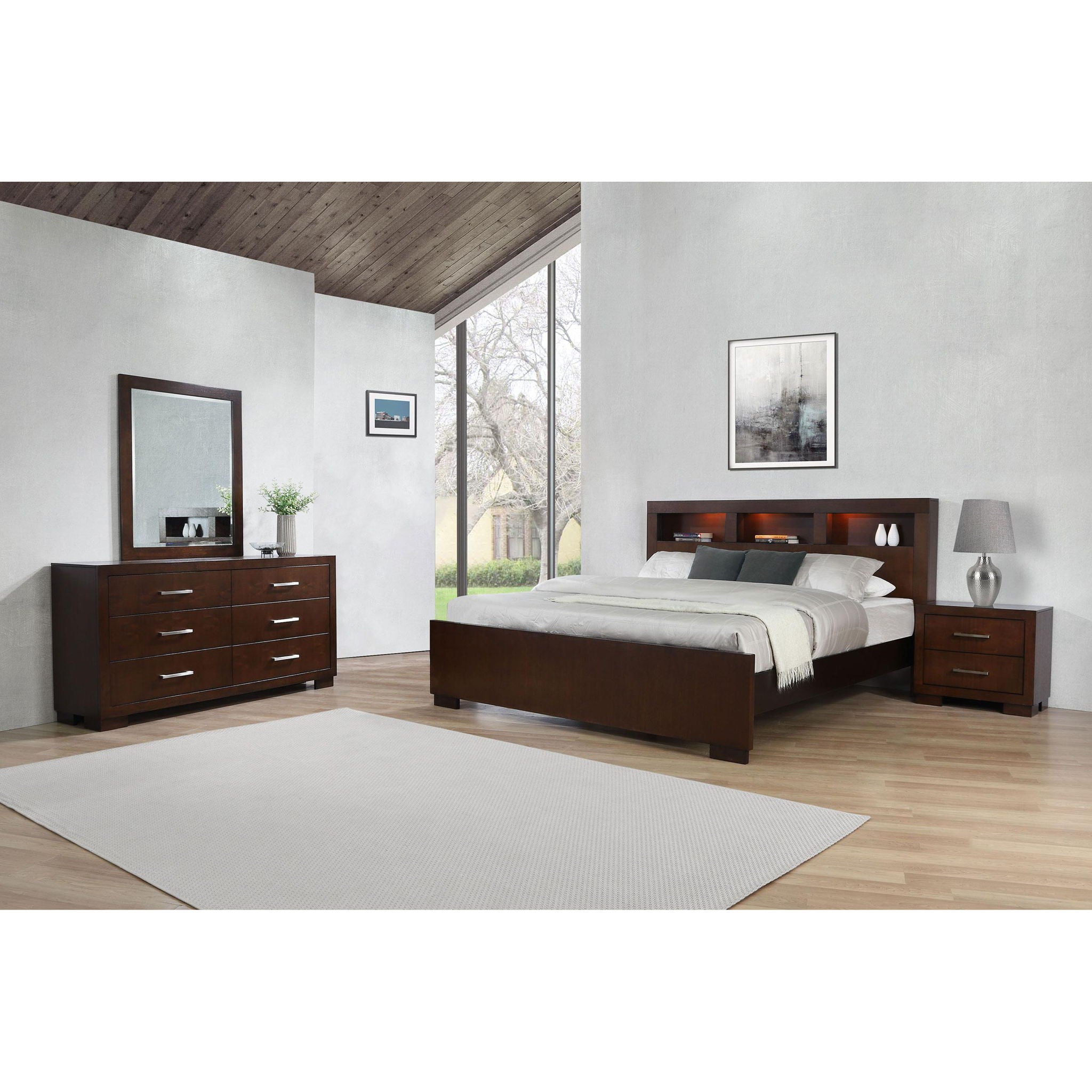 Emory - Bedroom Set With Storage Headboard by HouseOfZazla
