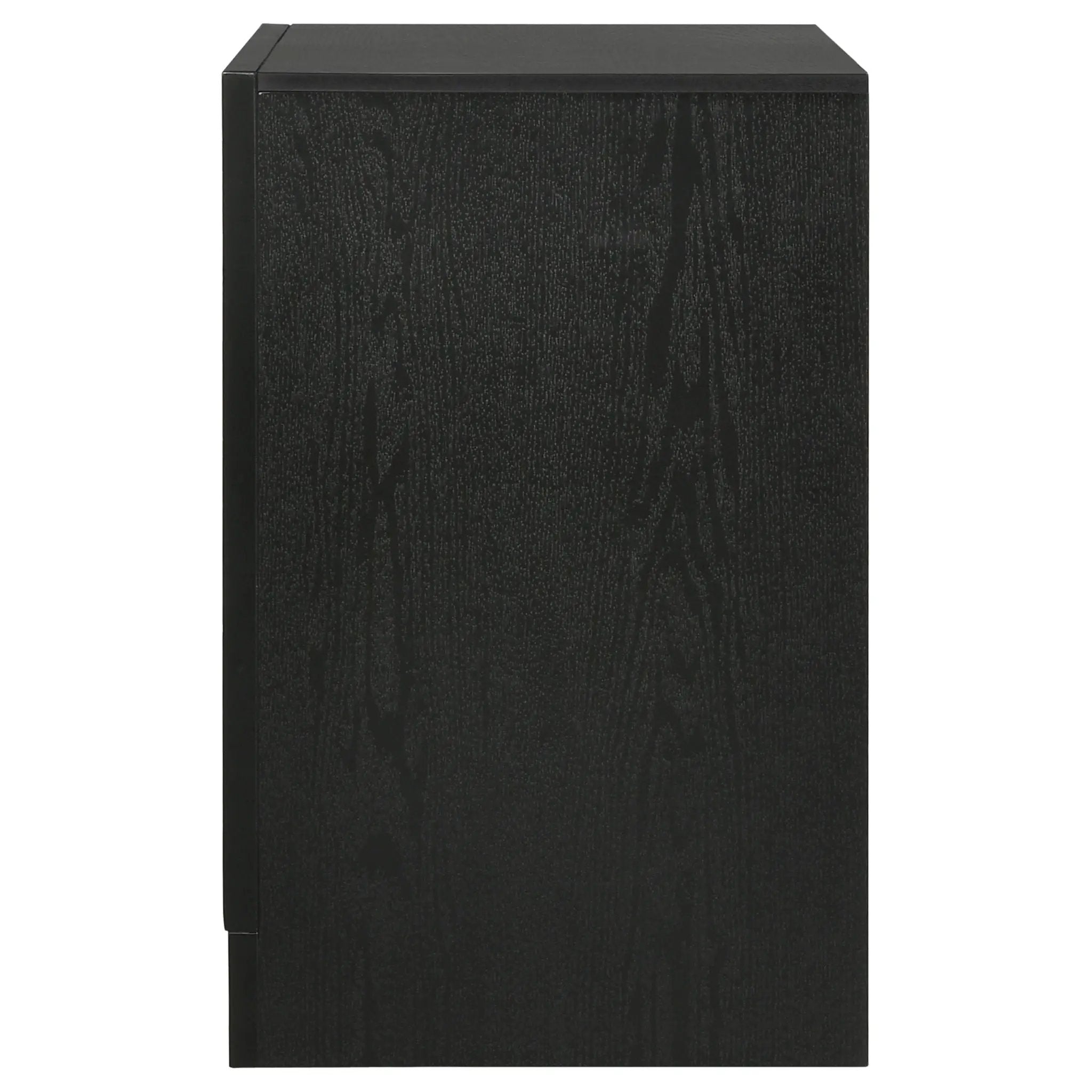 Miranda 3-drawer Nightstand Bedside Table Black by Unique Piece Furniture