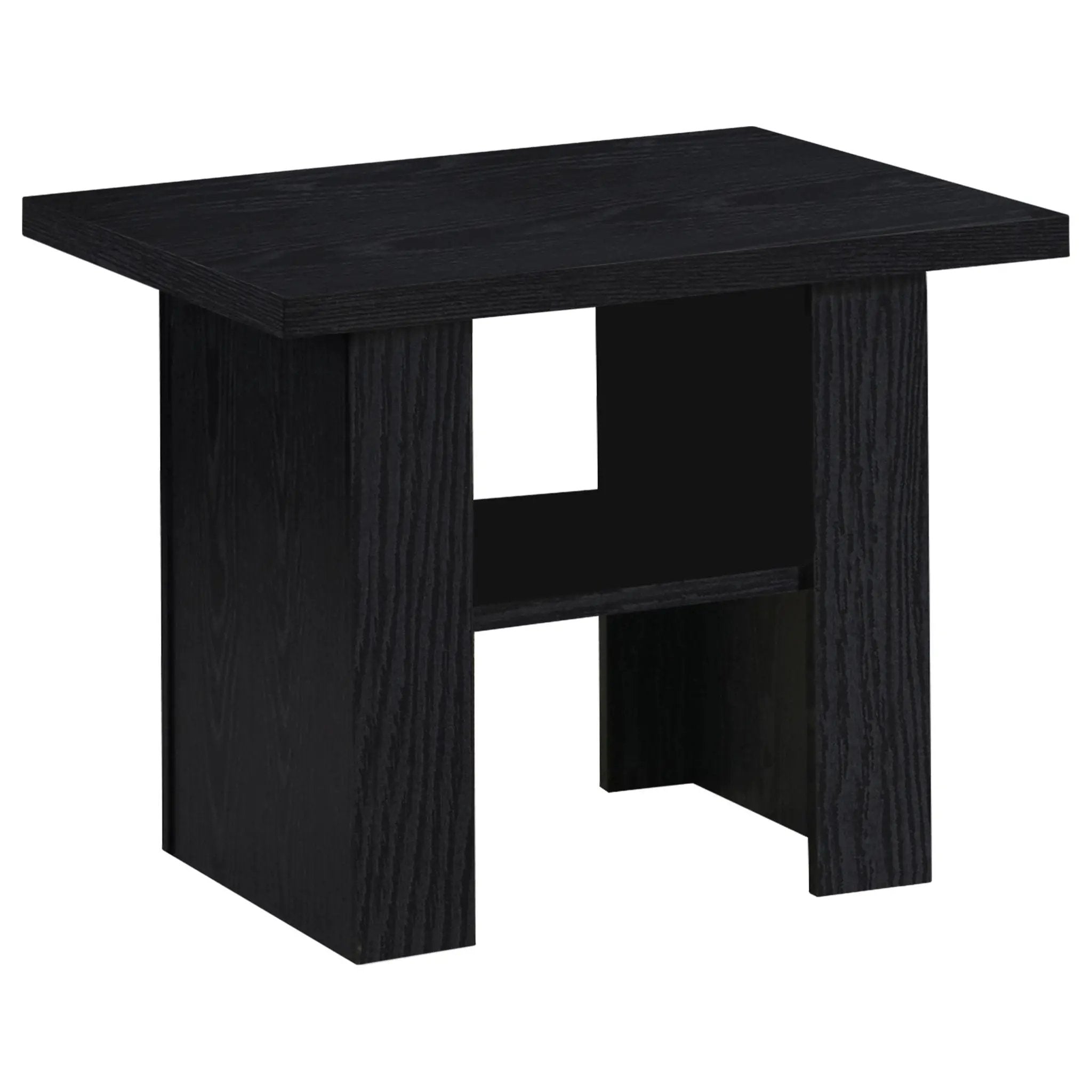 Rodez 3-piece Engineered Wood Coffee Table Set Black by Unique Piece Furniture