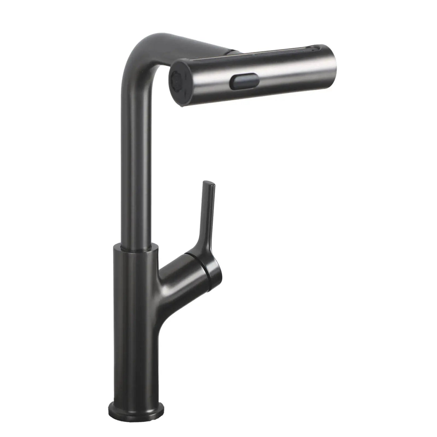 Drop-In Stainless Steel Kitchen Sink With Pull-Out Faucet And Soap Dispenser by HouseOfZazla
