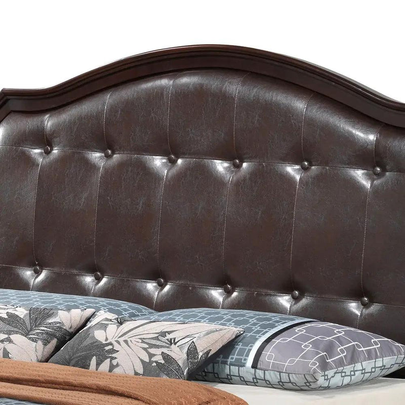 Bed With Transitional Design by Unique Piece Furniture