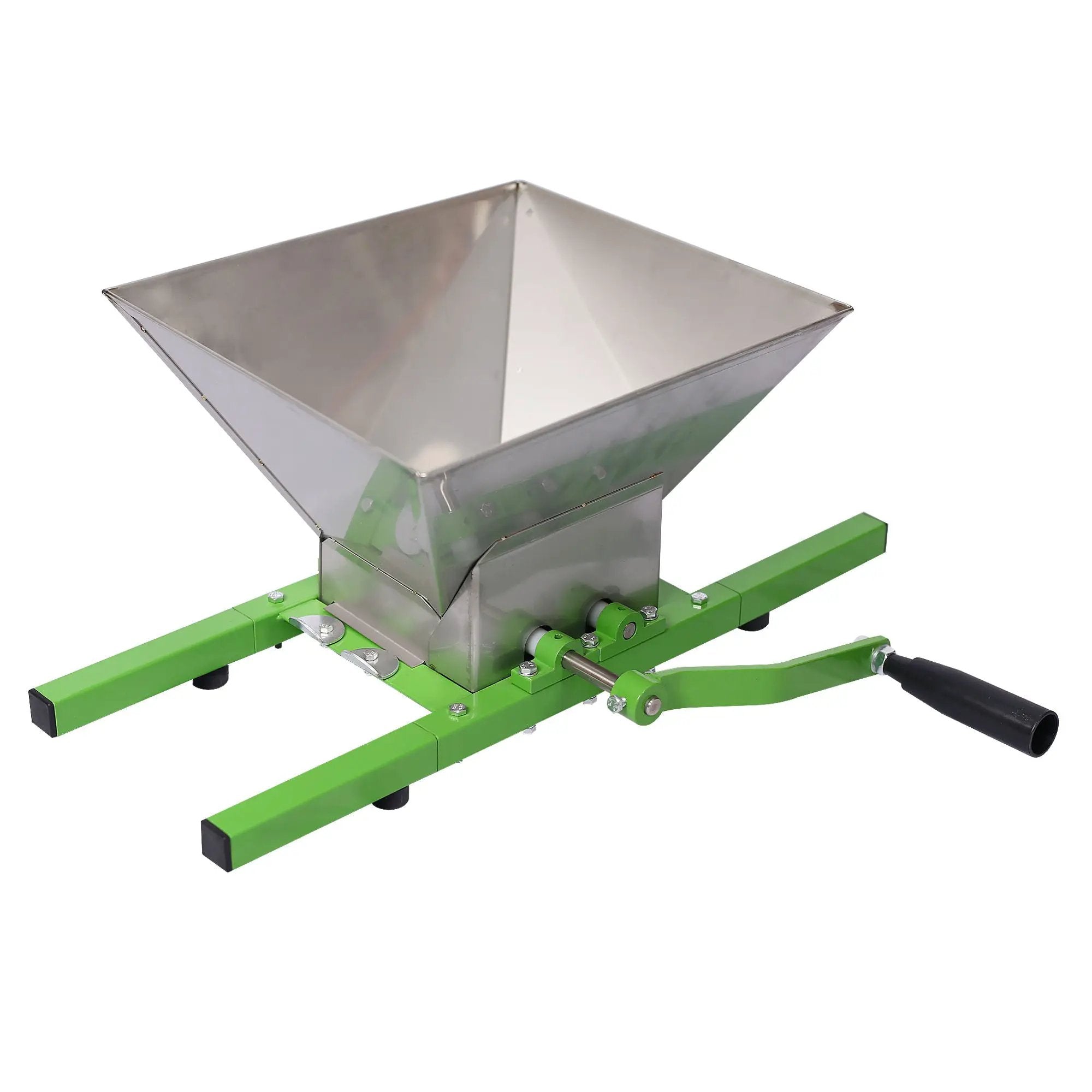 Portable 7L Manual Juicer Grinder For Hard Fruits - Green by HouseOfZazla