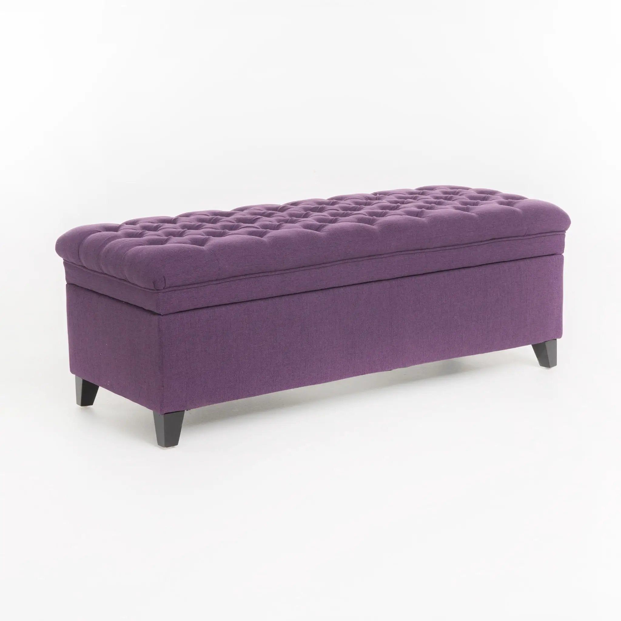 Juliana Storage Ottoman With Birch Legs by HouseOfZazla