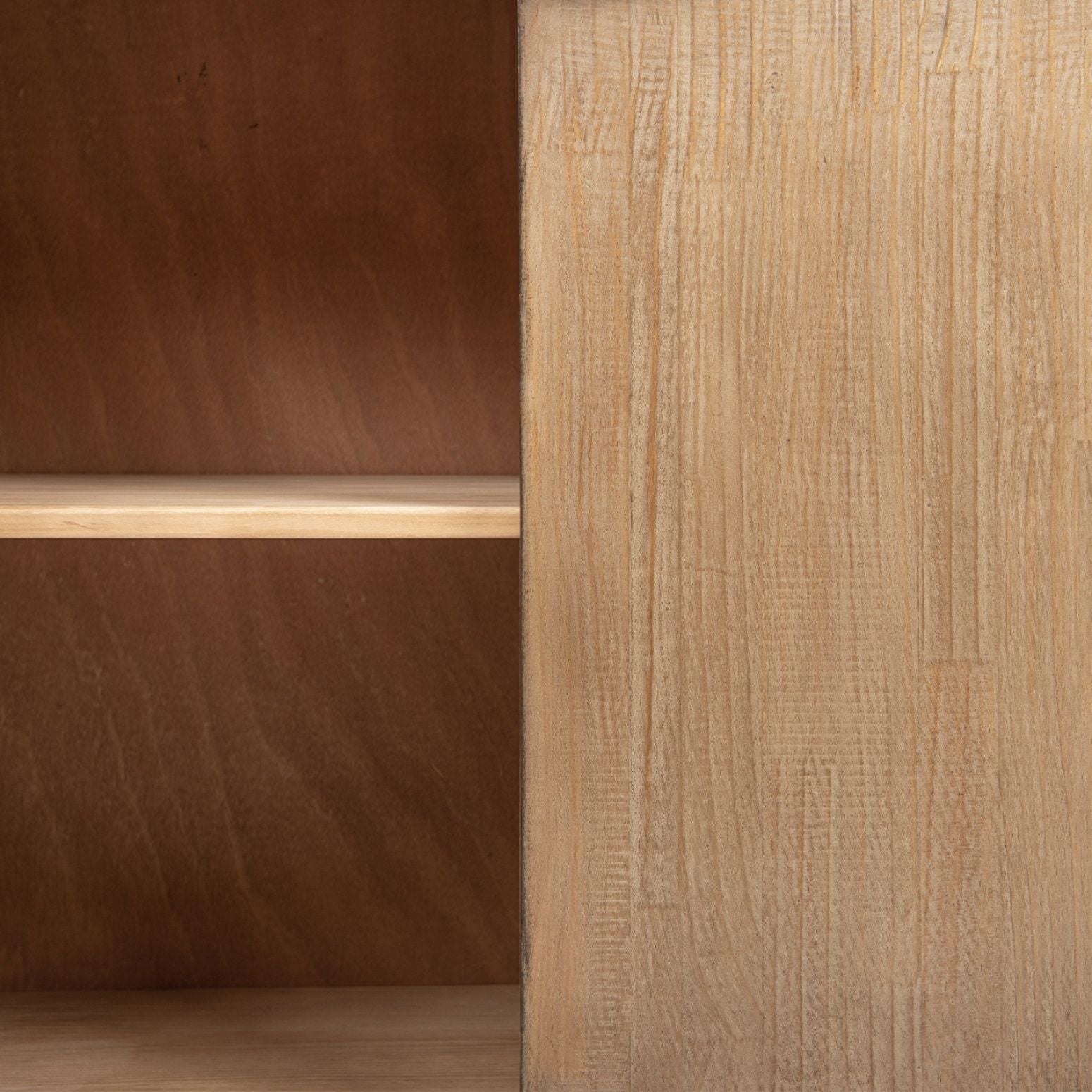 Nolan - 2 Door Accent Cabinet - Antique Brown by HouseOfZazla