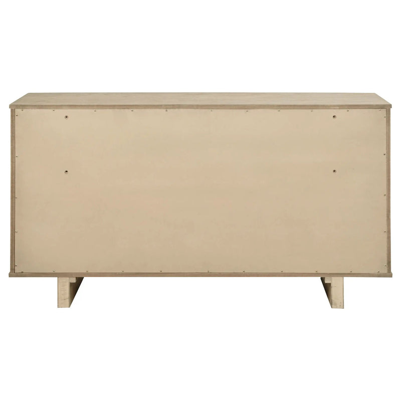Kailani 9-drawer Dresser Cabinet Beige Oak by Unique Piece Furniture