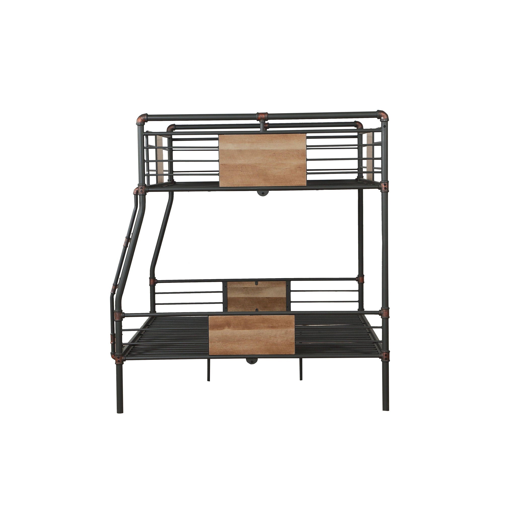 Brantley - Full Long / Queen Bunk Bed - Black by HouseOfZazla