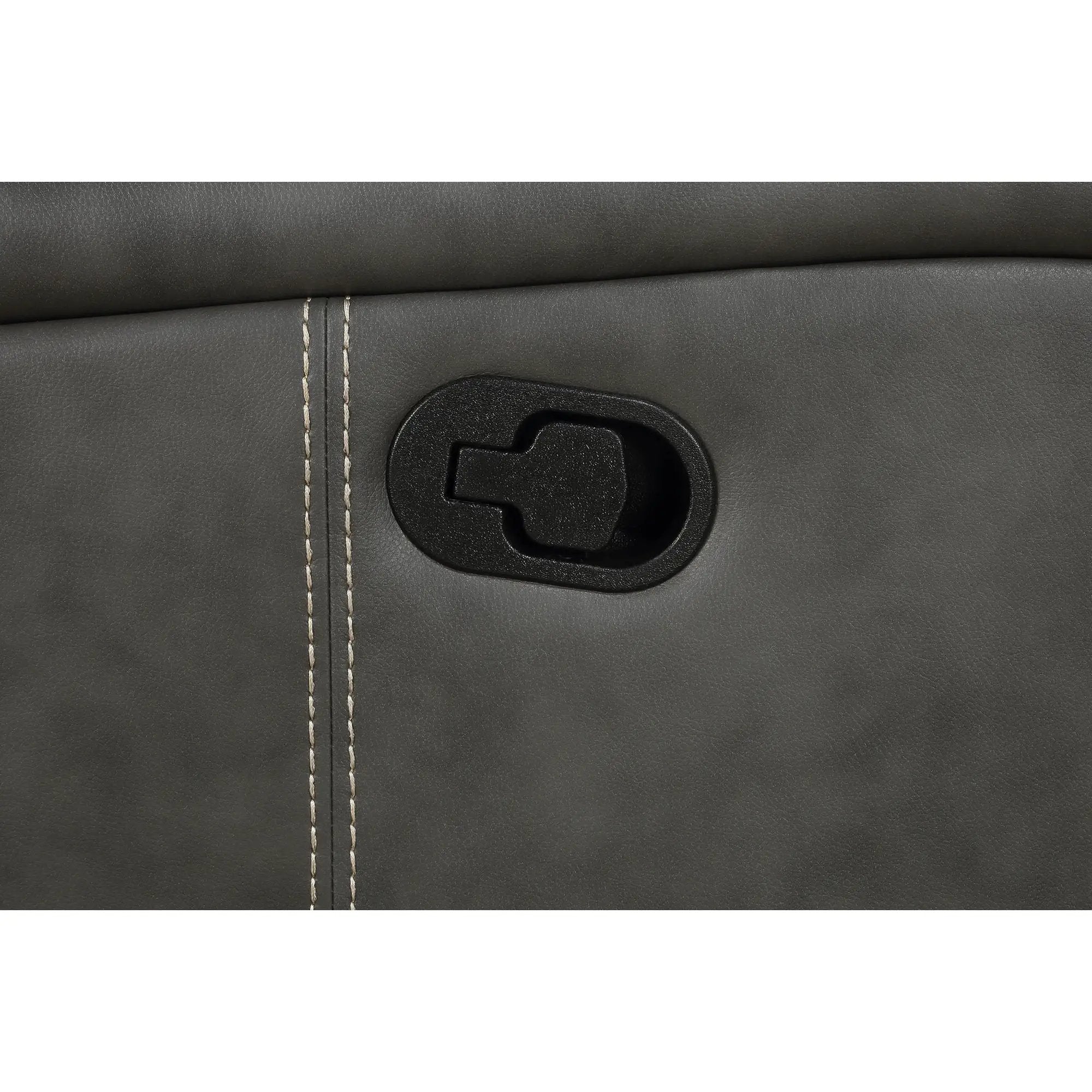 Forrest - Motion Reclining Sofa Comfort With Elegant Tufting And Wide Track Arms - Gray by HouseOfZazla
