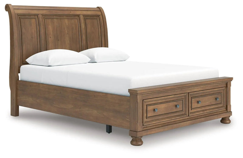 Feddinger - Storage Sleigh Bed by Unique Piece Furniture