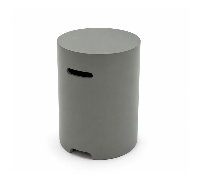 Lightweight Concrete Propane Tank Cover Table by HouseOfZazla