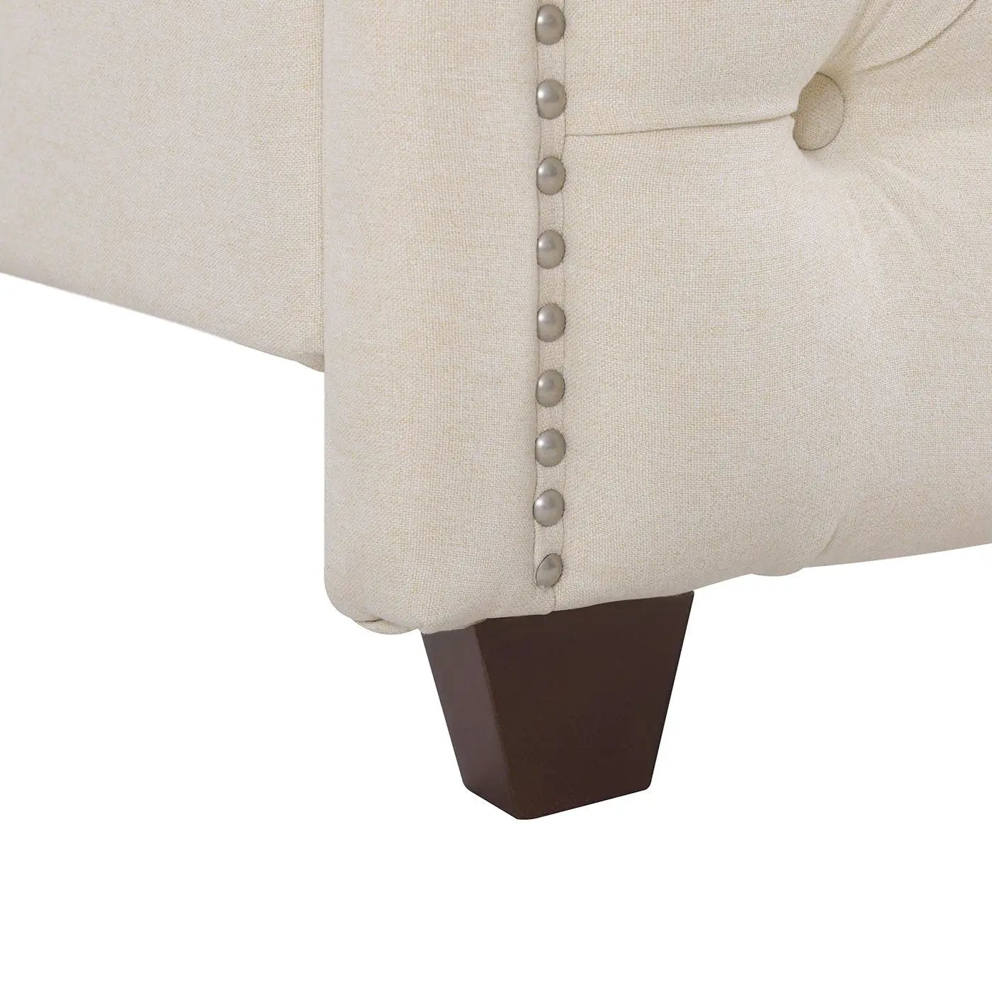 Marcella - Upholstered Shelter Headboard Bed Set by HouseOfZazla