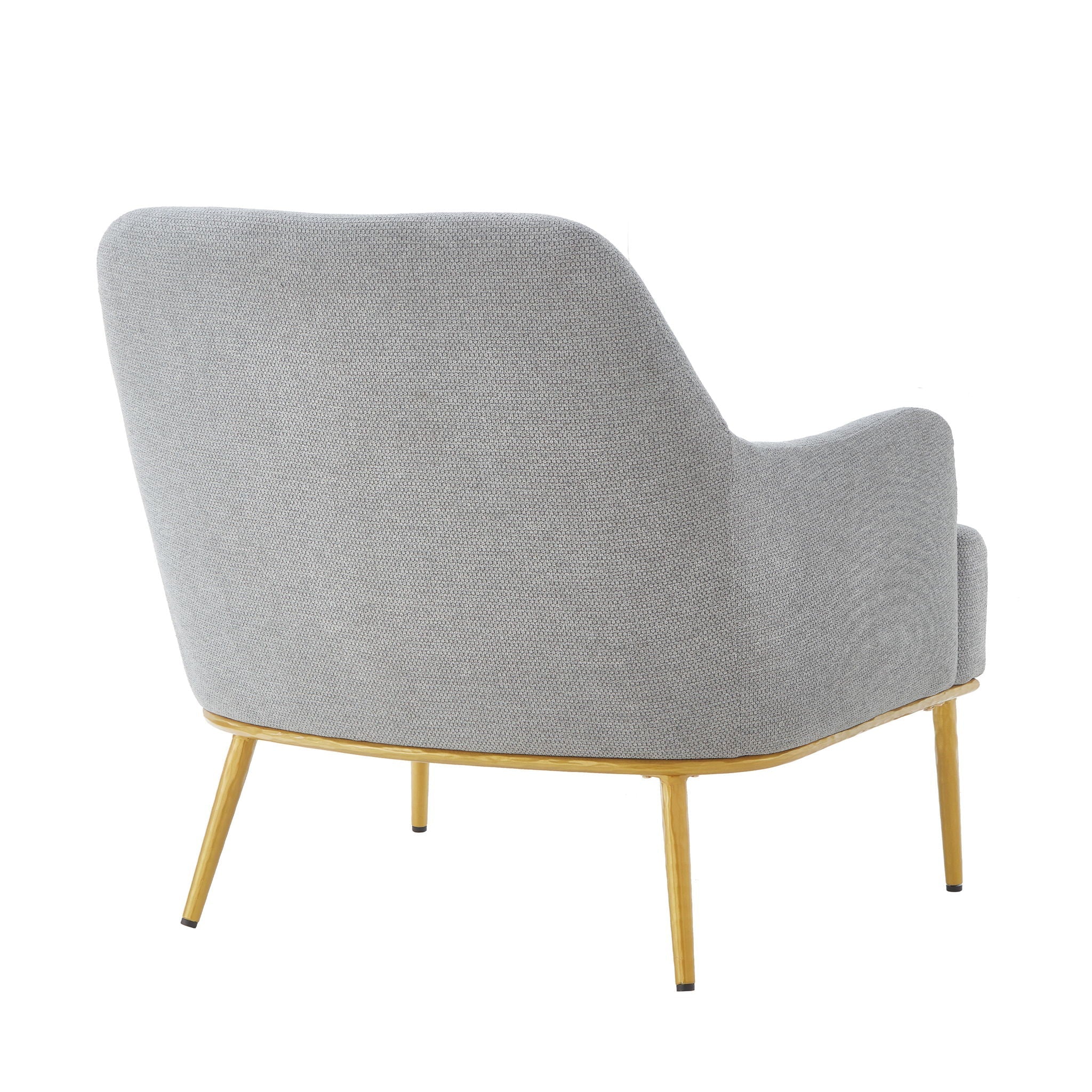 Modern Elegance Accent Chair With Curved Backrest by HouseOfZazla
