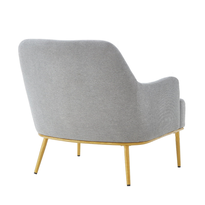 Modern Elegance Accent Chair With Curved Backrest by HouseOfZazla