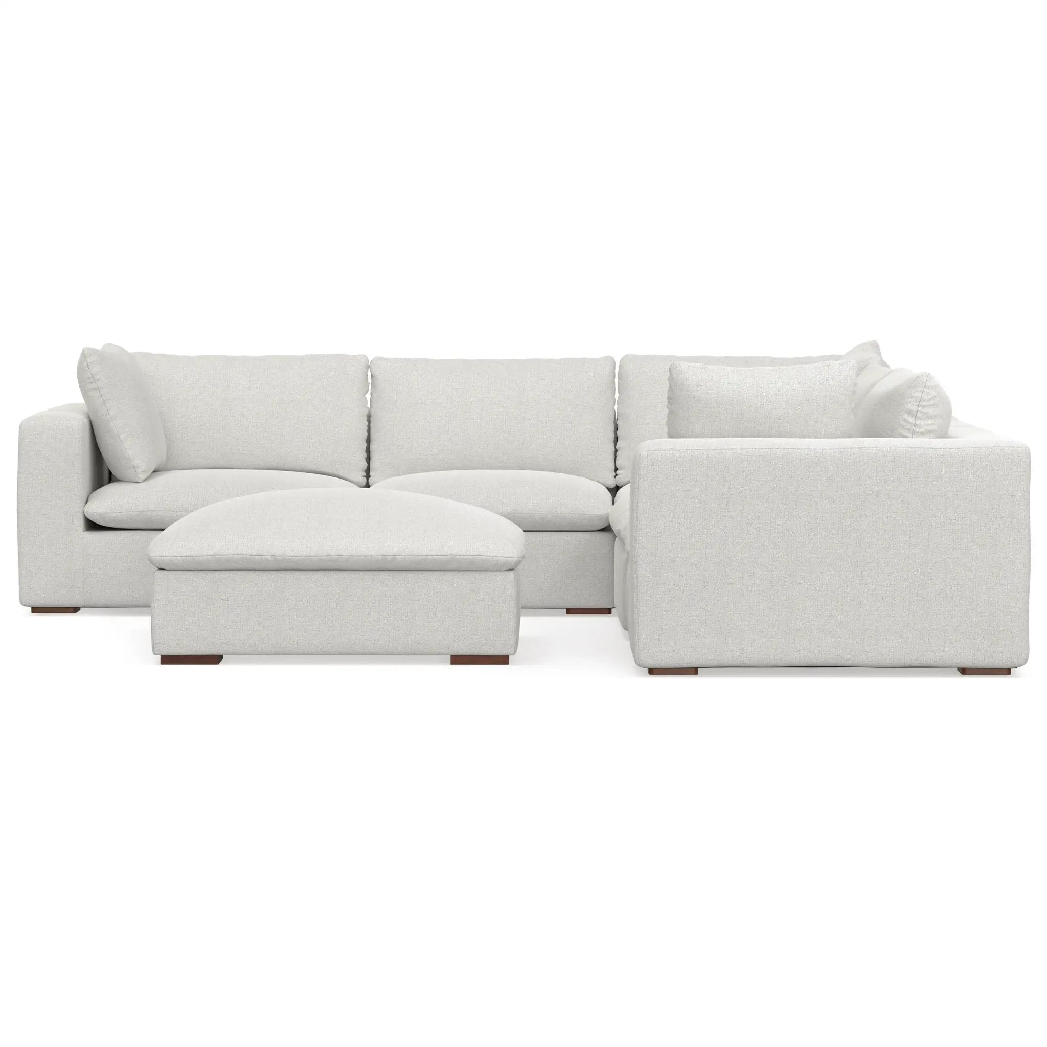 Jasmine - Handcrafted Sofa And Ottoman by Unique Piece Furniture