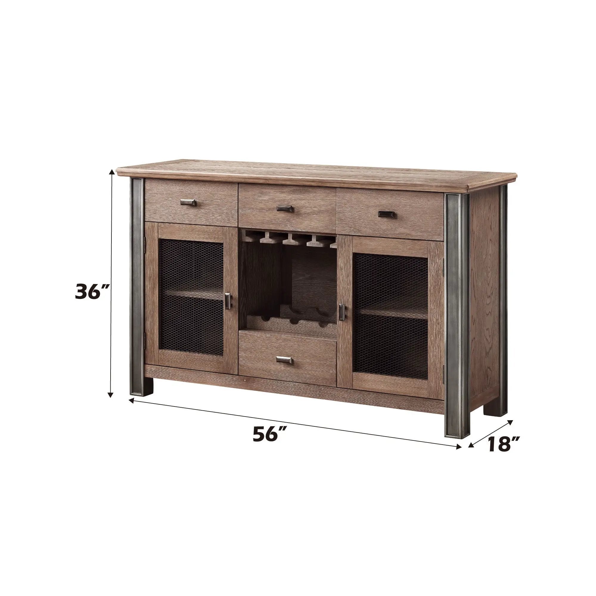 Nathaniel Server in Maple Finish by HouseOfZazla