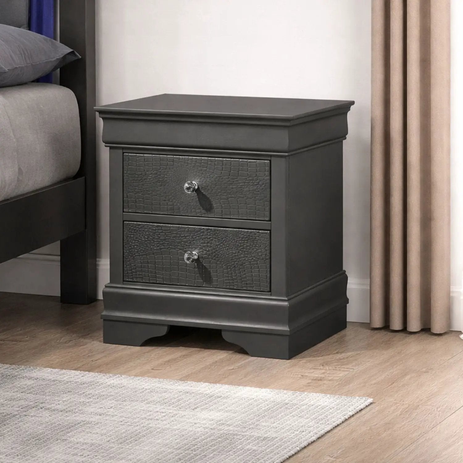 Blaze - 2 Drawer Nightstand by HouseOfZazla