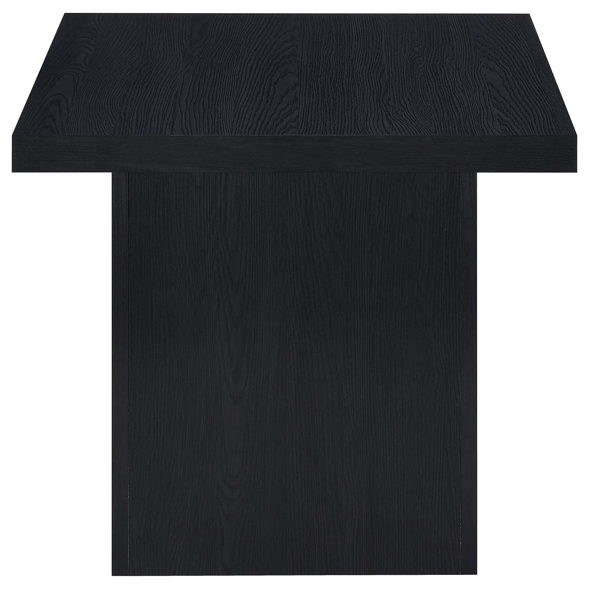 Max 3-piece Rectangular Coffee and End Table Set Black by Unique Piece Furniture