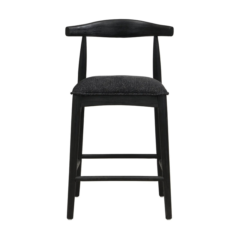 Counter Stool in Fabric Upholstery by HouseOfZazla