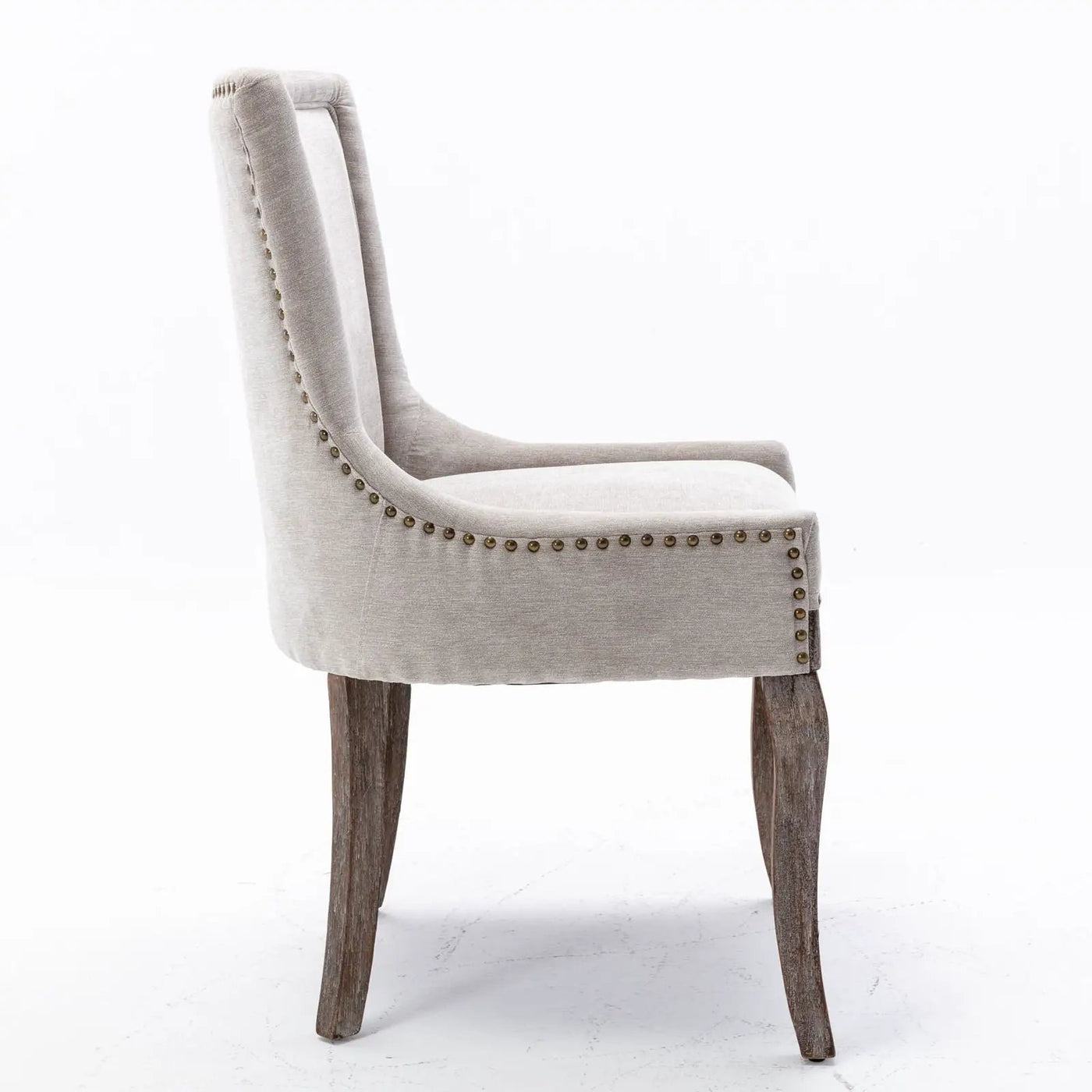 Ultra - Side Dining Chair, Nail Head (Set of 2) by HouseOfZazla