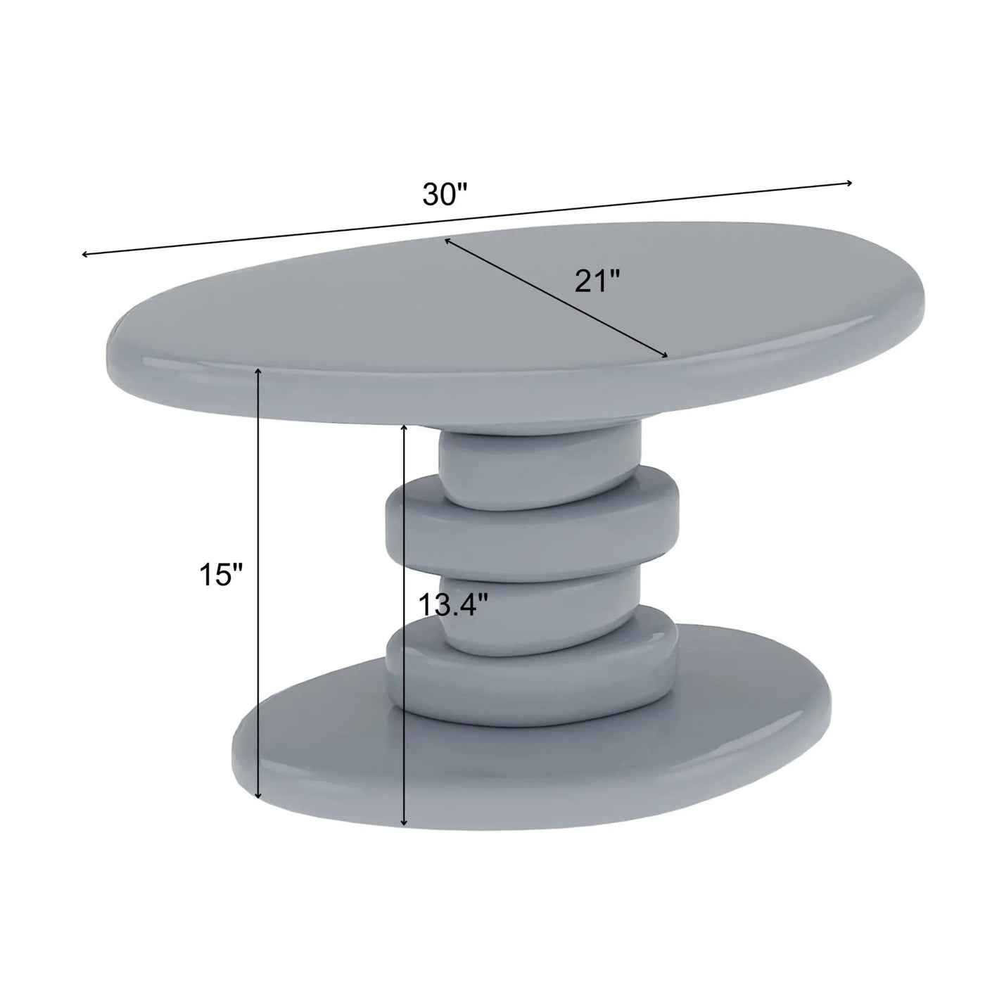 Cobblestone End Table by Unique Piece Furniture