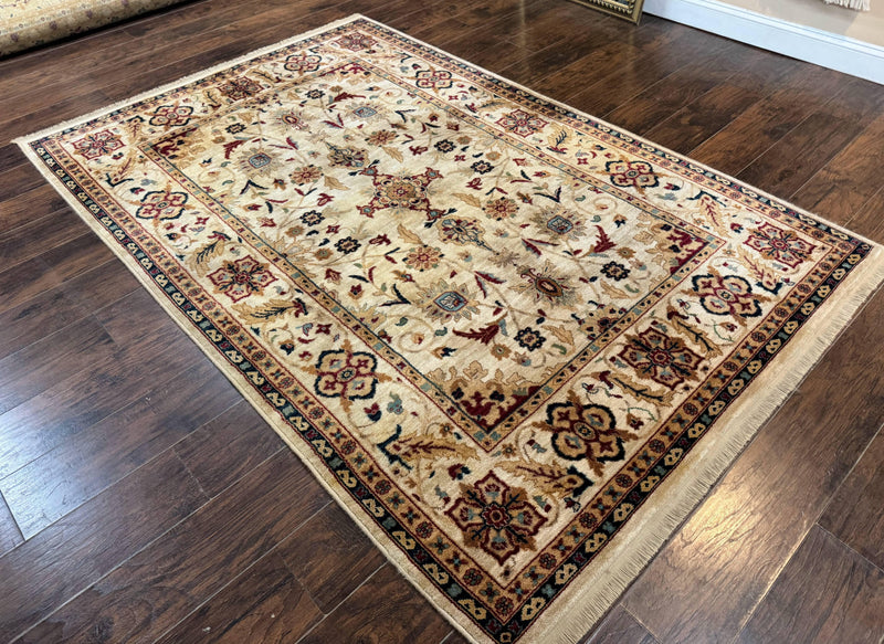 Karastan Rug 5.9 x 8.6, Karastan Traditions Amritsar Pattern Design 510, New Zealand Wool, Karastan Area Rug by Jewel Rugs