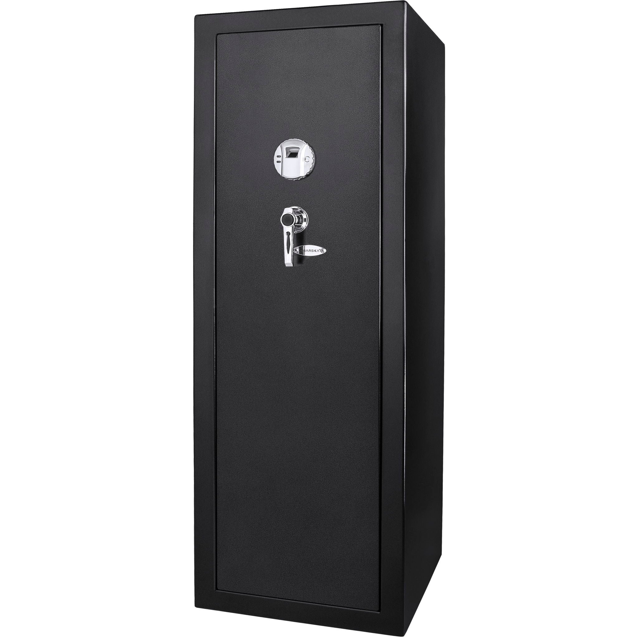 9.33 Cubic Ft Tall Biometric Rifle Safe - Black by HouseOfZazla