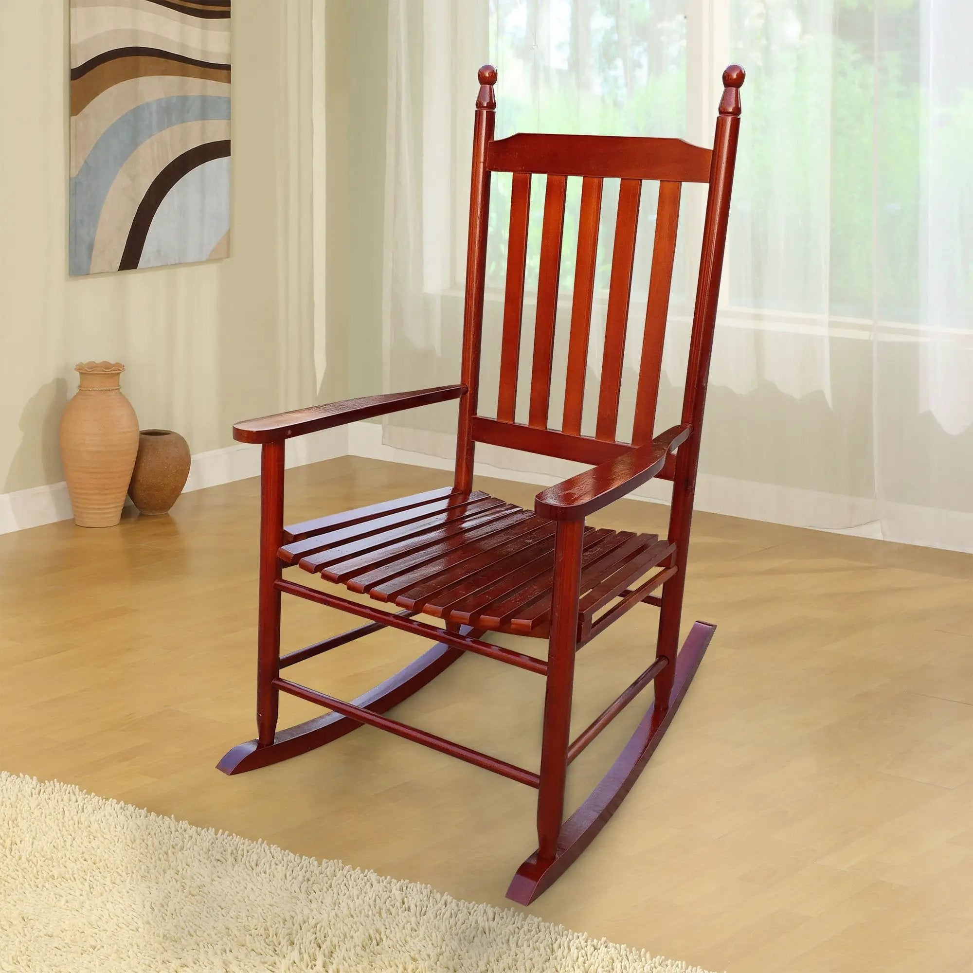 Wooden Porch Rocker Chair by Unique Piece Furniture