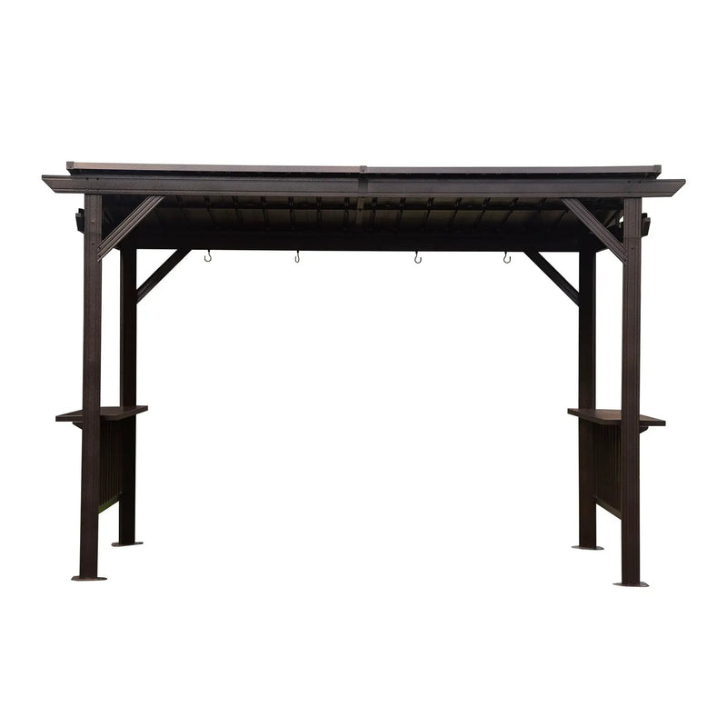 6.5x12FT Hardtop Grill Gazebo by HouseOfZazla