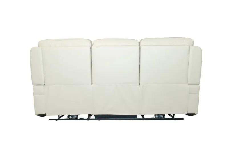 Gunner - Sofa Recliner With Power And Power Headrest - Almond by Unique Piece Furniture