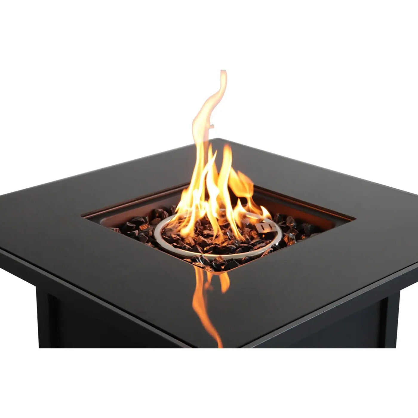 Cozy Design Powder Coated Fire Pit With Lid by Unique Piece Furniture