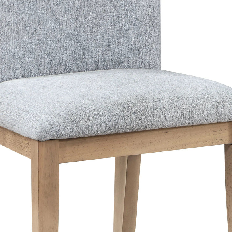 Caspian - And Oak Finish Dining Chair (Set of 2) - Gray by HouseOfZazla