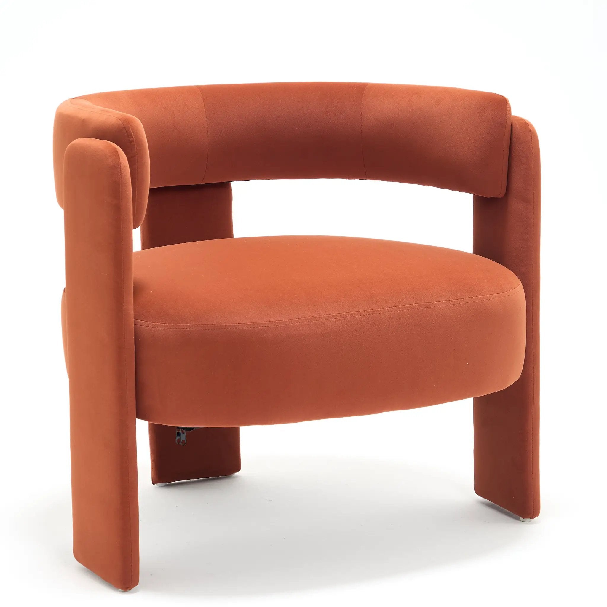 Accent Chair for Living Room, Velvet Comfy Single Sofa Chair by HouseOfZazla