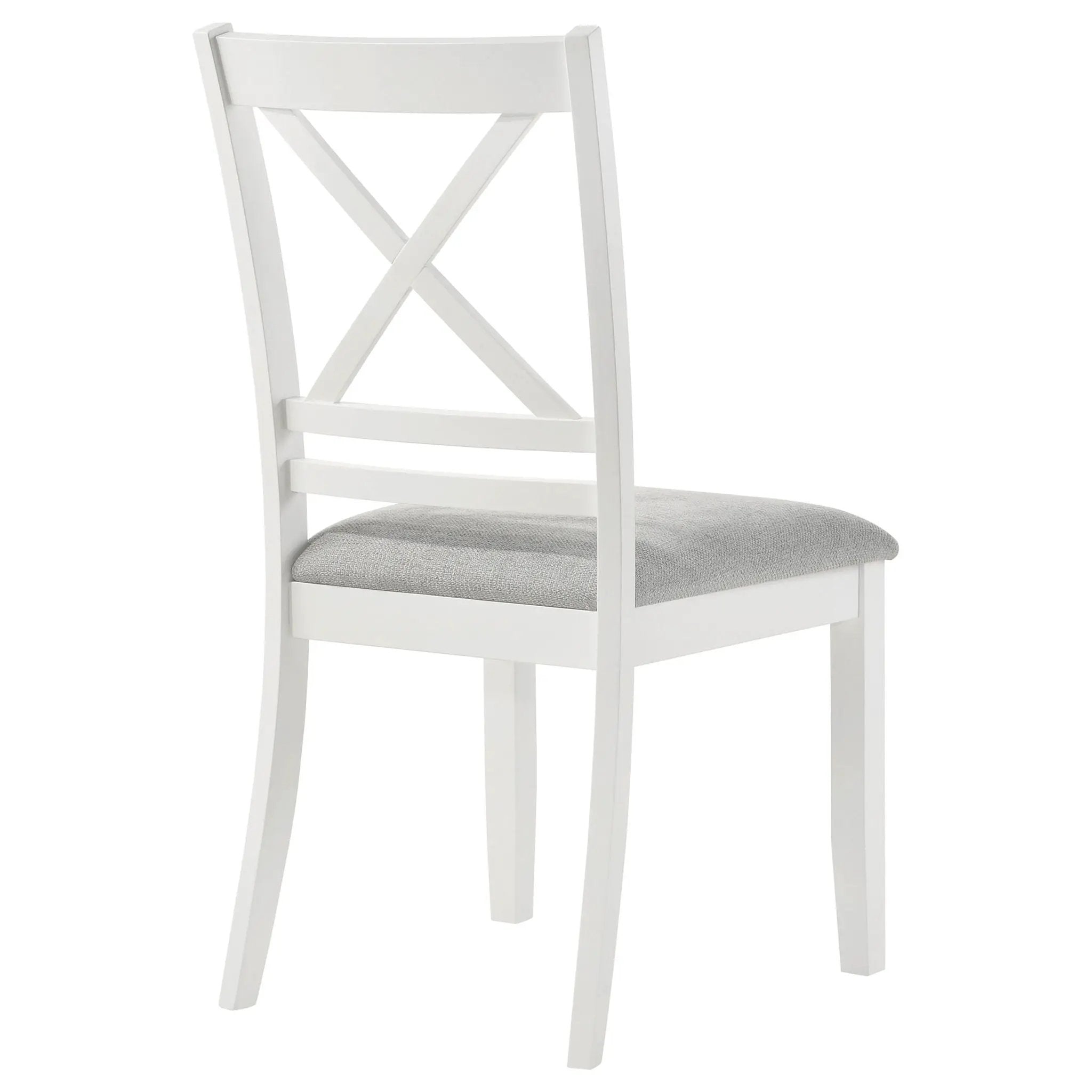 Evanston - Cross Back Dining Side Chair (Set of 2) - White