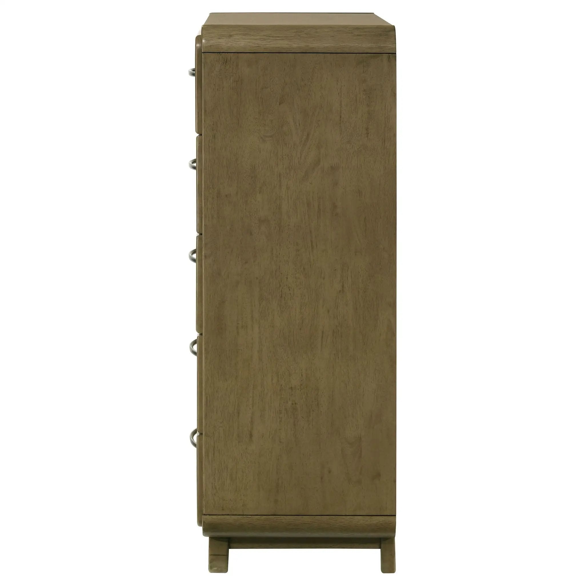 Amsbury 5-drawer Chest of Drawers Nutmeg by Unique Piece Furniture