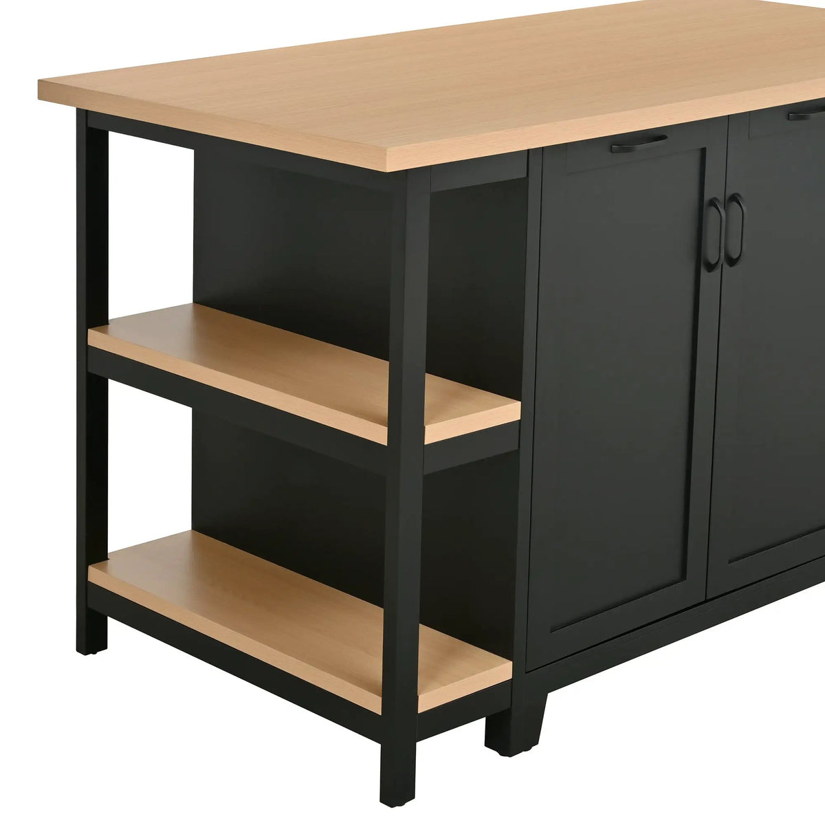 58" Freestanding Kitchen Island by HouseOfZazla