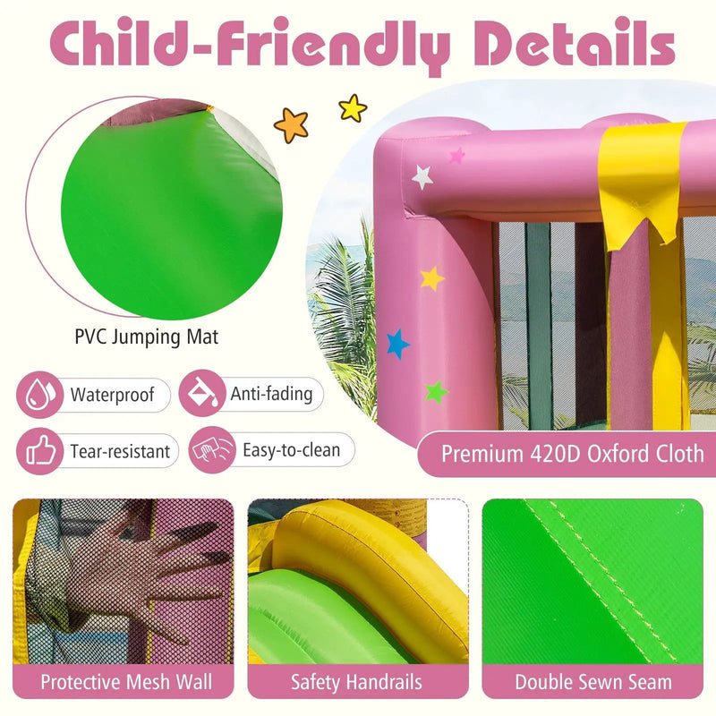 Bouncy Castle with Jumping Area and 520W Blower by DirectDeals