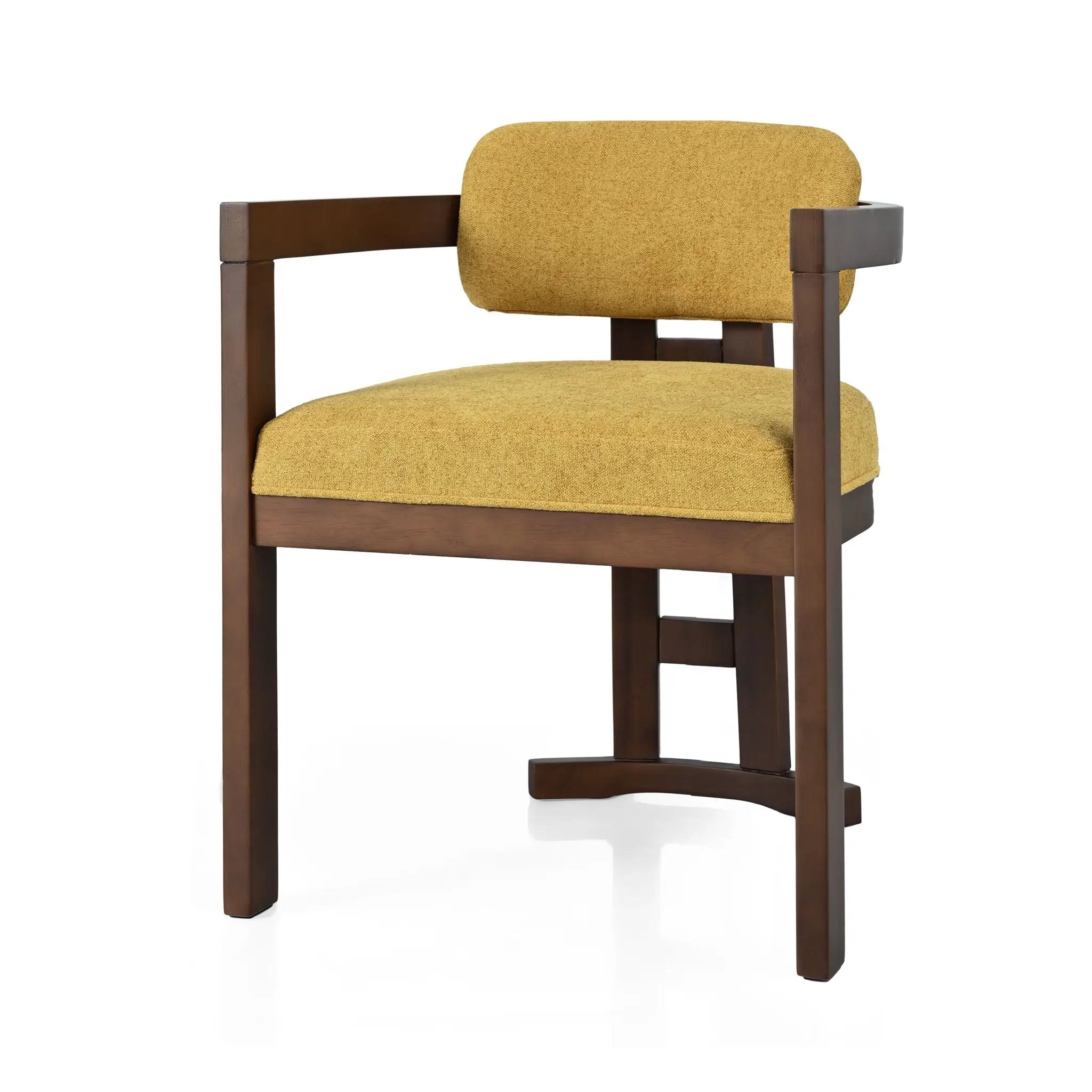 Stylish Indoor Upholstered Wood Dining Chair Set of 2 by HouseOfZazla