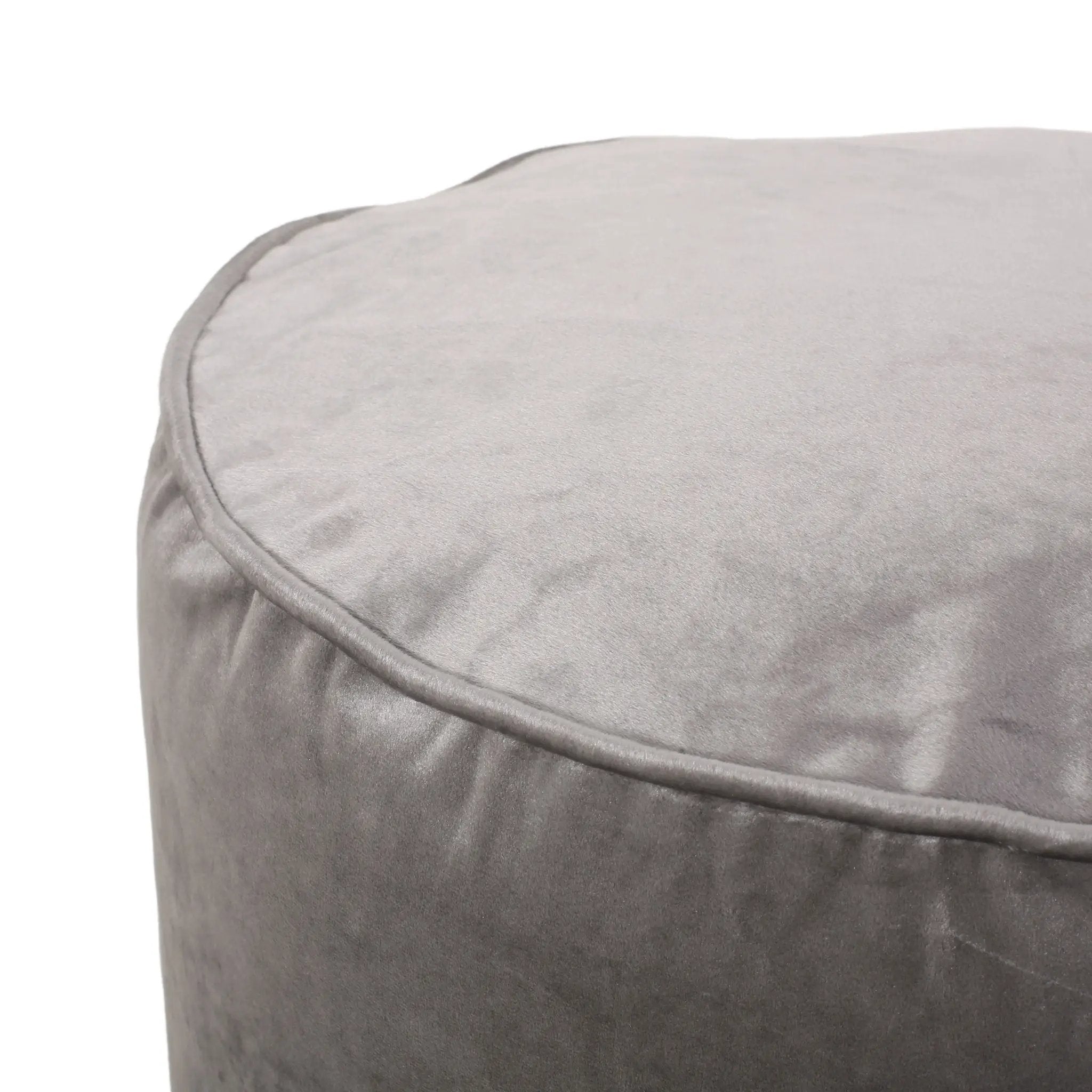 Shimon - Cylinder Pouf Ottoman And Floor Cushion by Unique Piece Furniture