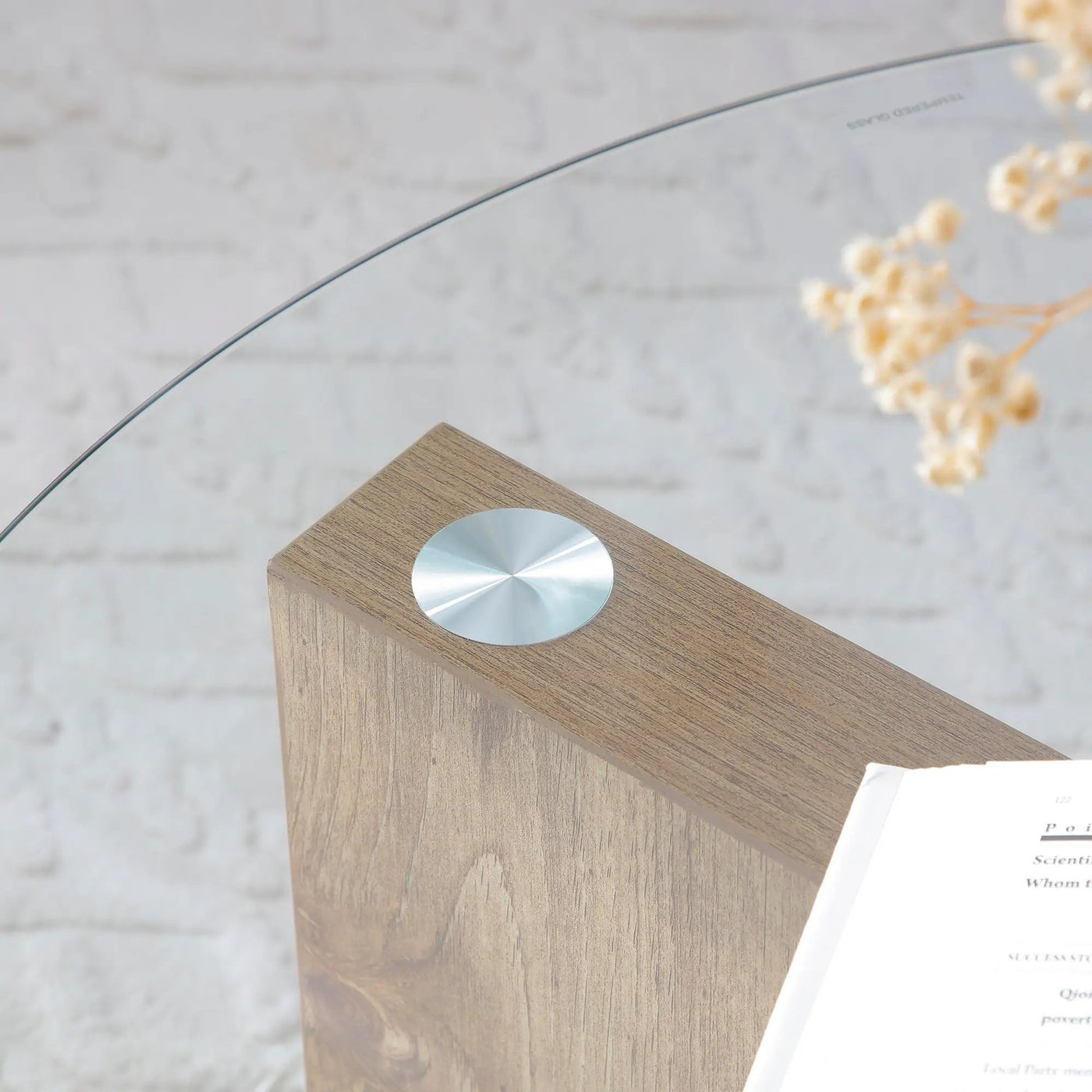 Modern and Practical Double-Layer Round Table by HouseOfZazla