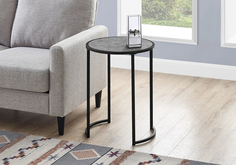 Round Accent Side Table, Contemporary & Modern by Unique Piece Furniture