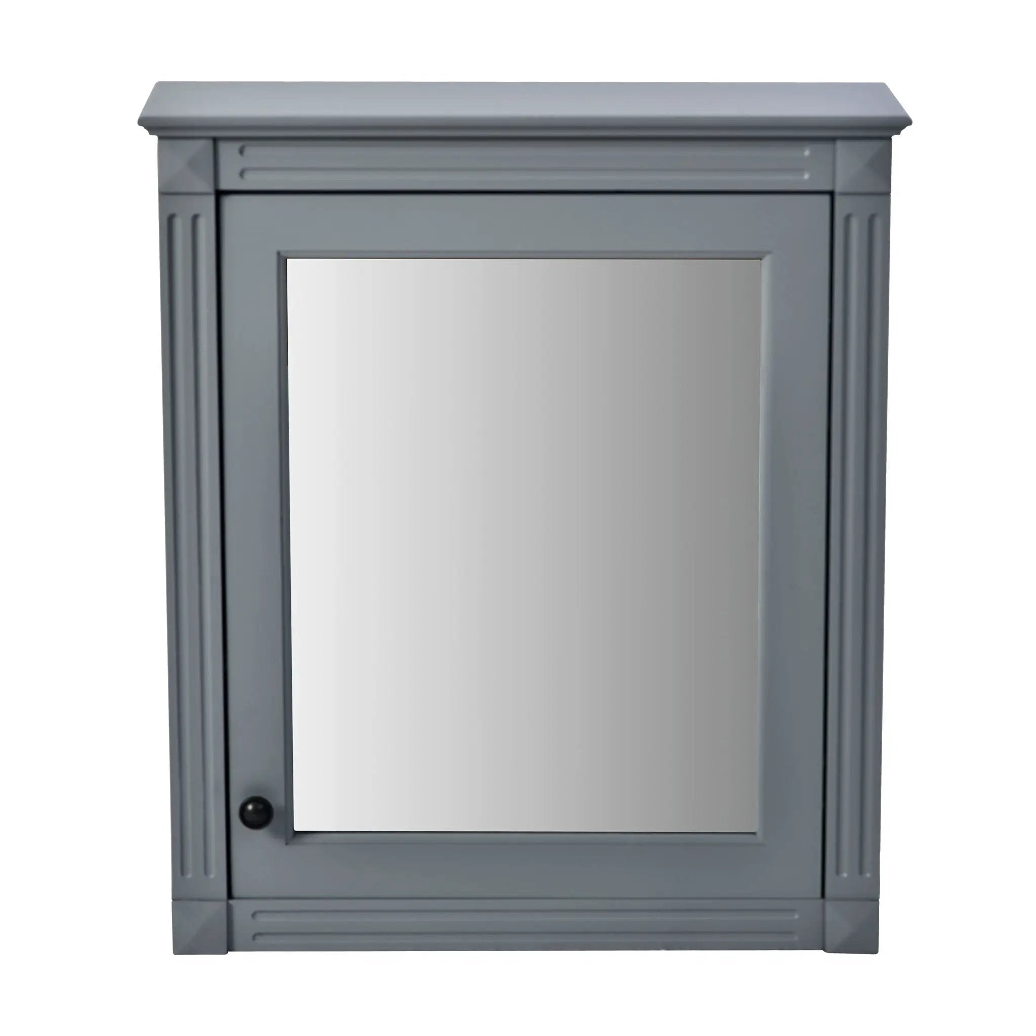 Wall Mounted Bathroom Storage Cabinet With Mirror, Medicine Cabinet With Height Adjustable Shelf by HouseOfZazla