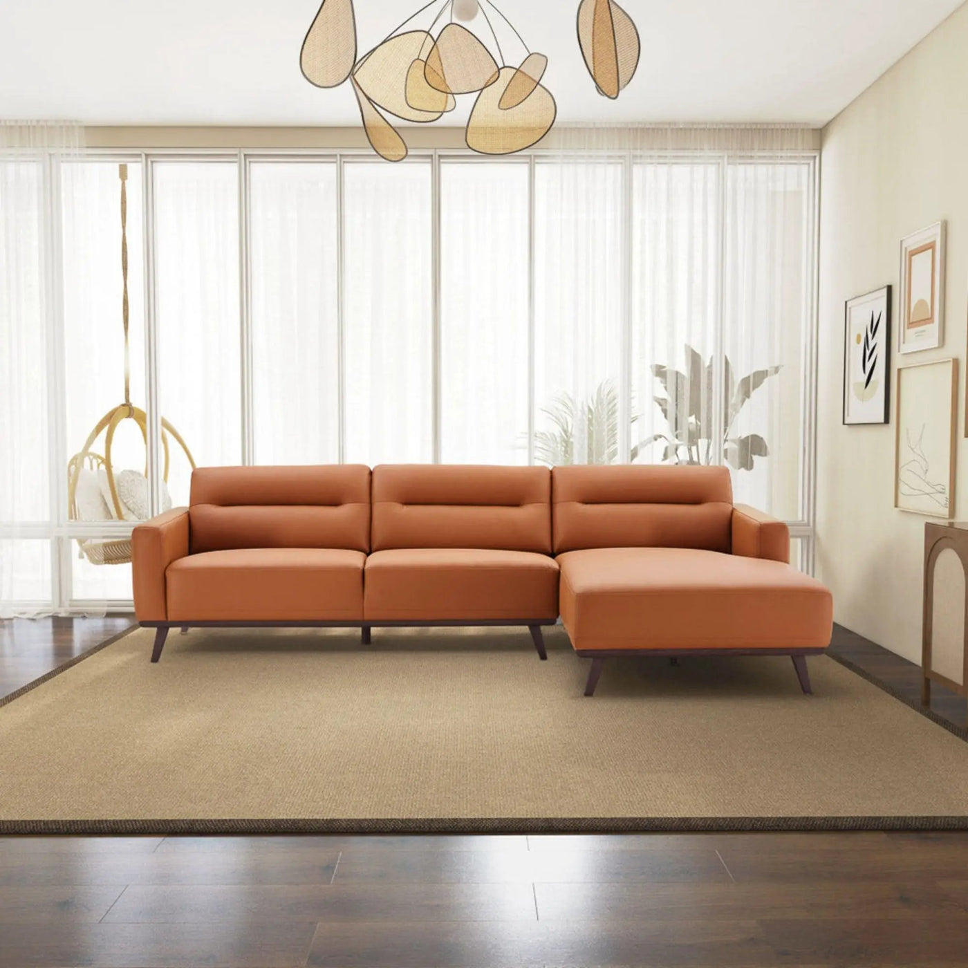 Ella - L-Shaped Sectional Couch by HouseOfZazla
