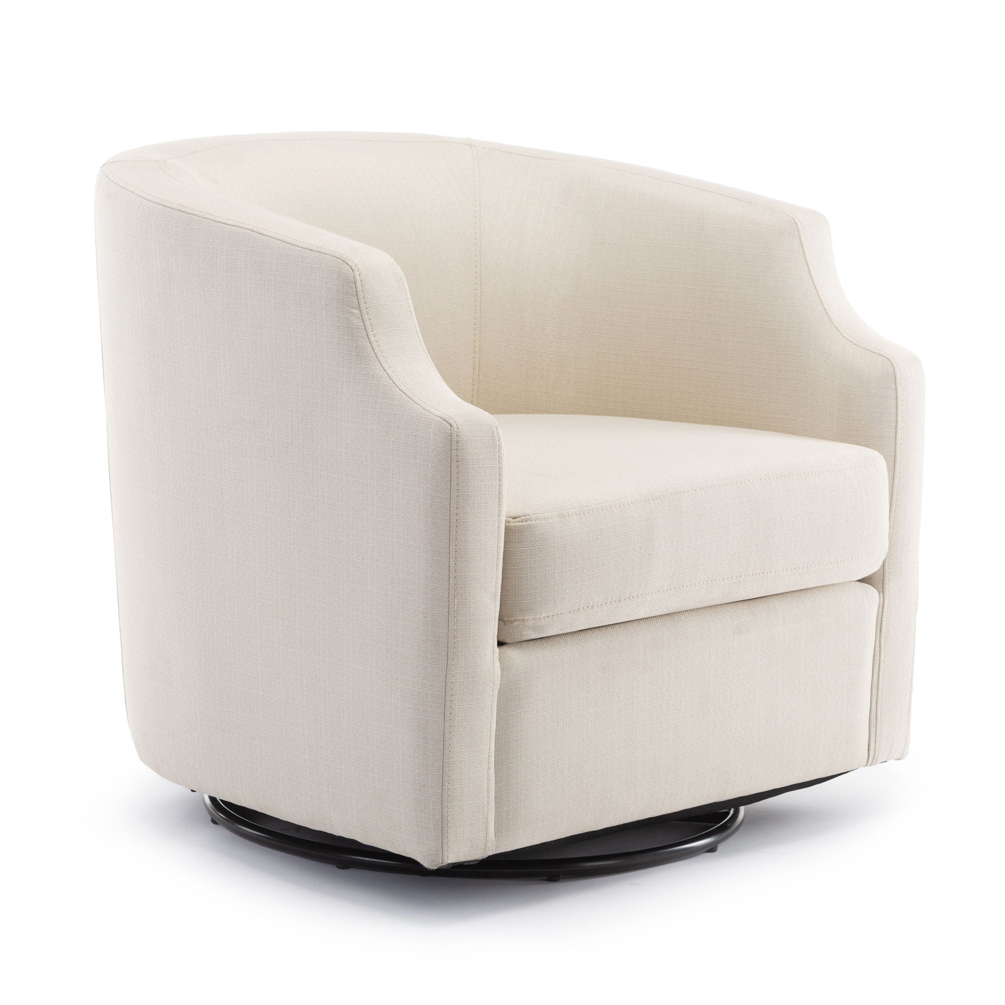 Isabelle - Swivel Glider Barrel Chair by HouseOfZazla