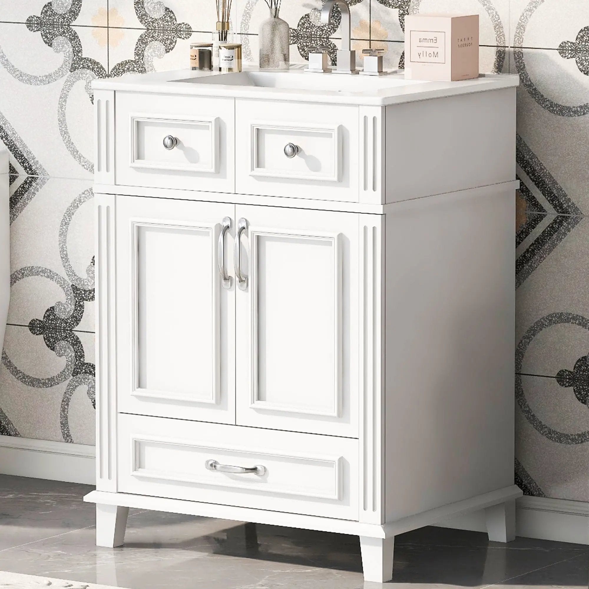 Bathroom Vanity With Sink, Storage Cabinet by Unique Piece Furniture