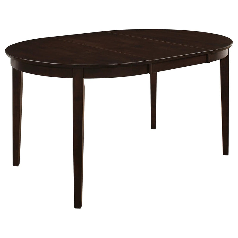 Gabriel 5-piece Extension Leaf Dining Table Set Cappuccino by Unique Piece Furniture