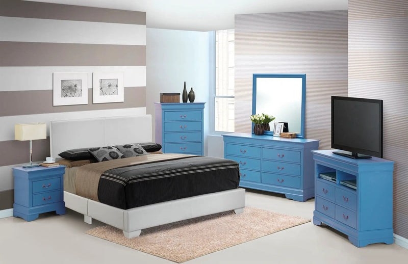 Elegant Platform Bed For Relaxed Spaces by Unique Piece Furniture