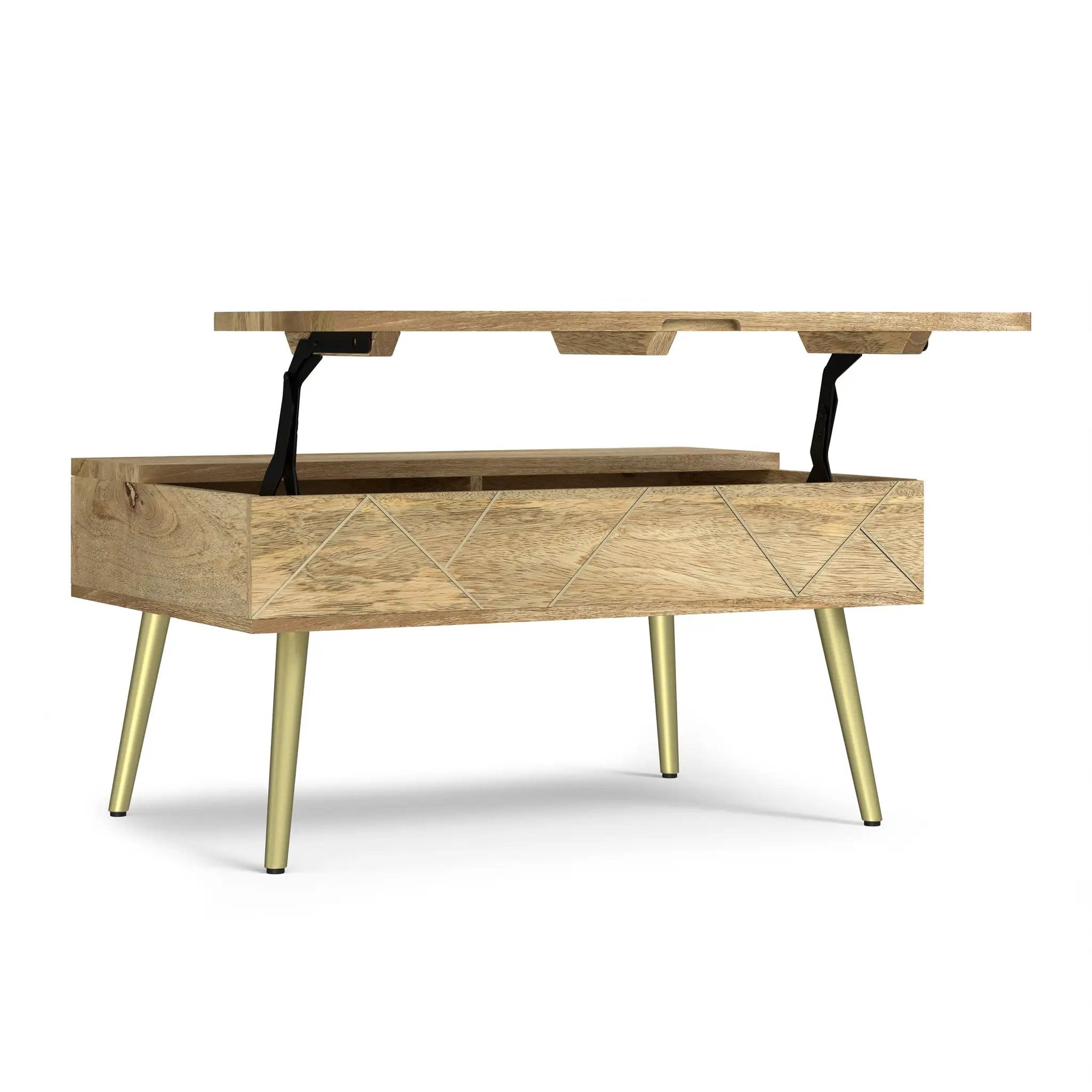 Jager - Lift Top Coffee Table Handcrafted by Unique Piece Furniture