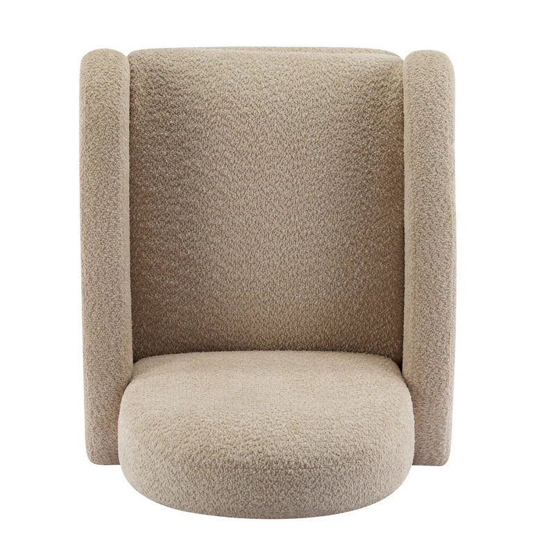 360 Swivel and Glider Recliner Chair - Almond by HouseOfZazla