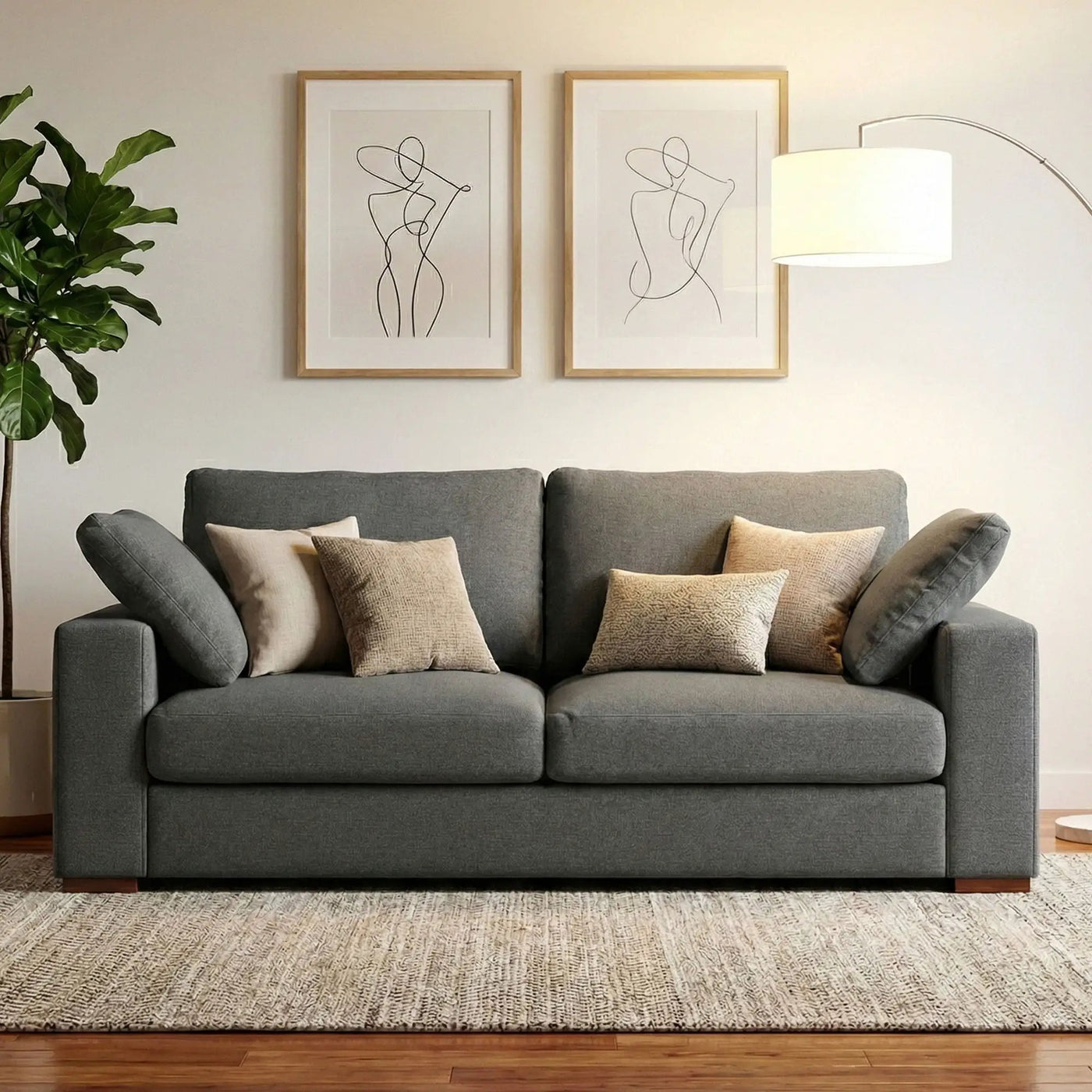 Charlie - Deep Seater Sofa by HouseOfZazla