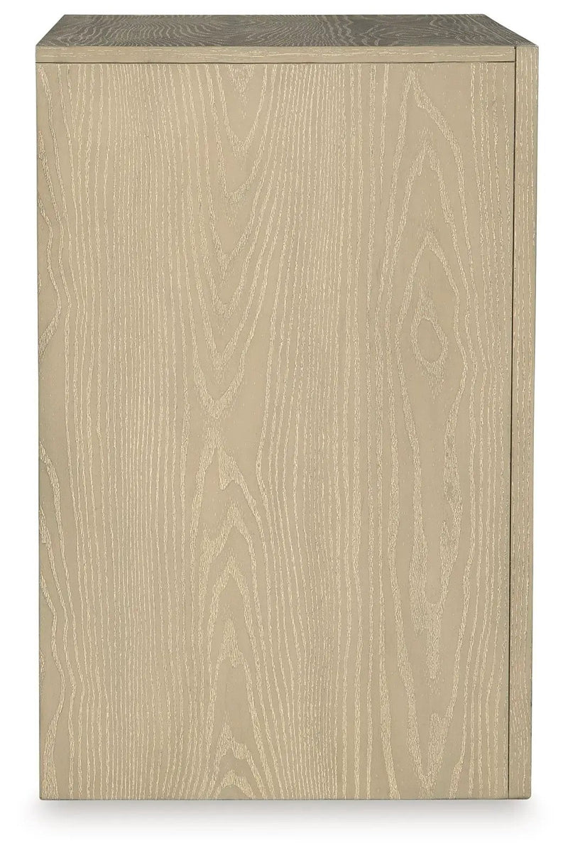 Calmoro - Three Drawer Night Stand - Gray by Unique Piece Furniture